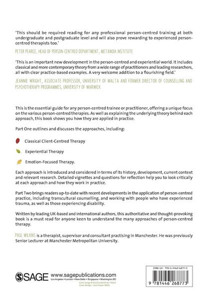 Produktbild: Person-centred and Experiential Therapies