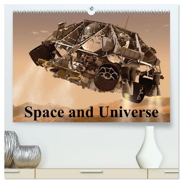 Produktbild: Space and Universe (High Quality Premium Wall Calendar 2026 DIN A2 landscape),CALVENDO 12 Month Wall Calendar