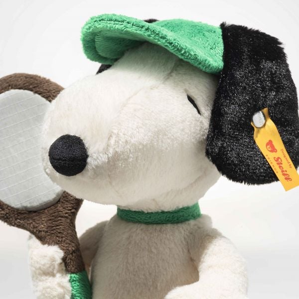 Produktbild: Steiff 024832 - Snoopy Tennis, mehrfarbig, Pl&uuml;sch, 22 cm