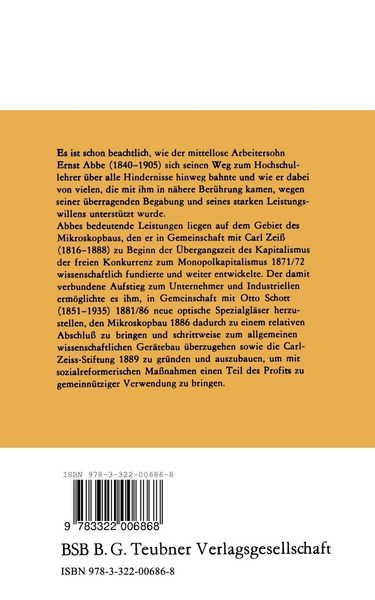 Produktbild: Ernst Abbe
