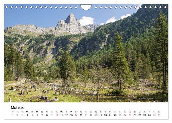 Produktbild: Unbekanntes K&auml;rnten (Wandkalender 2026 DIN A4 quer), CALVENDO Monatskalender
