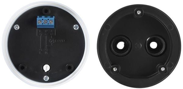Produktbild: Sygonix SY-5836544 Dämmerungsschalter Weiß, Schwarz 230 V/AC 1 Schließer