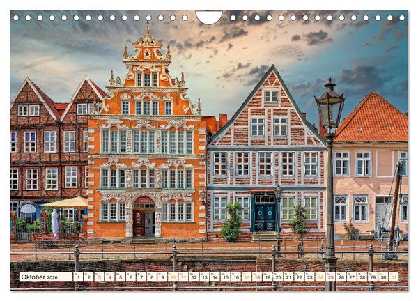 Produktbild: Reise durch Deutschland - Hansestadt Stade (Wandkalender 2026 DIN A4 quer), CALVENDO Monatskalender
