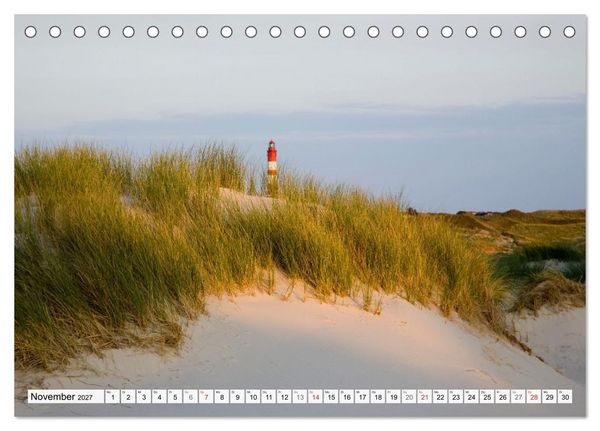 Produktbild: Amrum. Natur und Landschaften (Tischkalender 2027 DIN A5 quer), CALVENDO Monatskalender