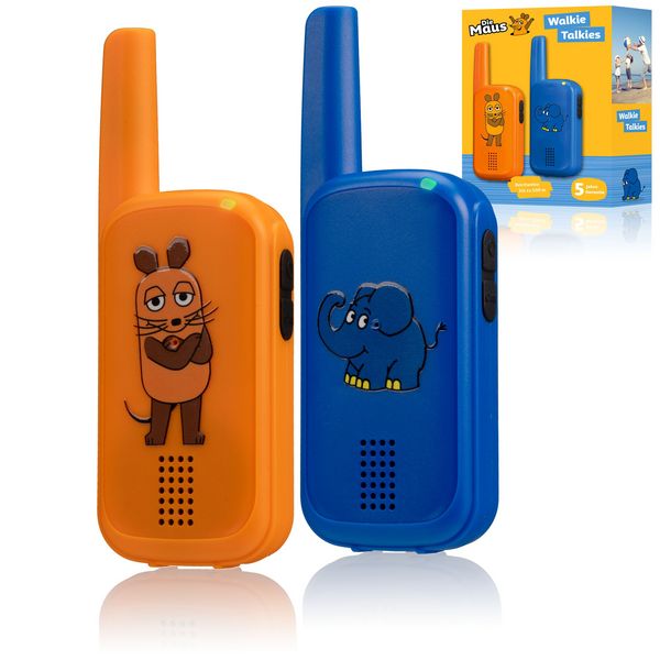 Produktbild: Bresser 10346 - DieMaus Walkie-Talkies, Reichweite bis zu 500 m