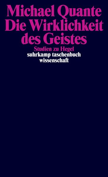 Produktbild: Die Wirklichkeit des Geistes