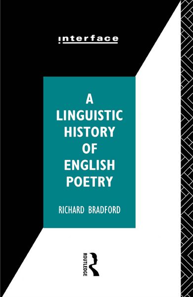 Produktbild: A Linguistic History of English Poetry