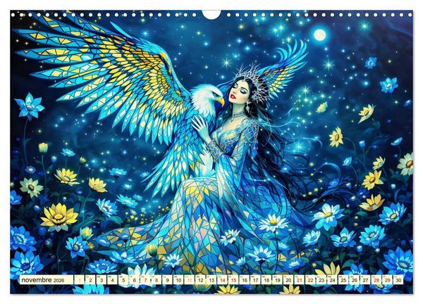 Produktbild: Des amiti&eacute;s touchantes (Calendrier mural 2026 DIN A3 vertical), CALVENDO calendrier mensuel