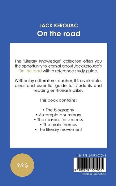Produktbild: Study guide On the Road by Jack Kerouac (in-depth literary analysis and complete summary)