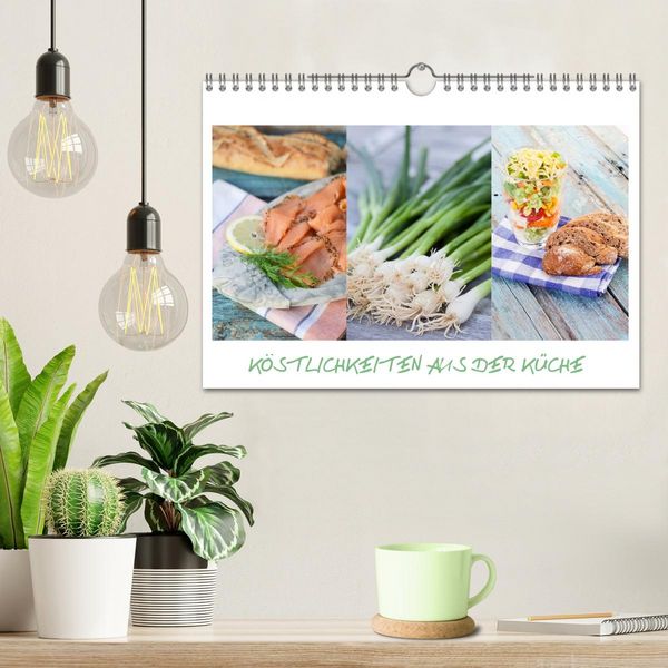 Produktbild: K&ouml;stlichkeiten aus der K&uuml;che (Wandkalender 2026 DIN A4 quer), CALVENDO Monatskalender