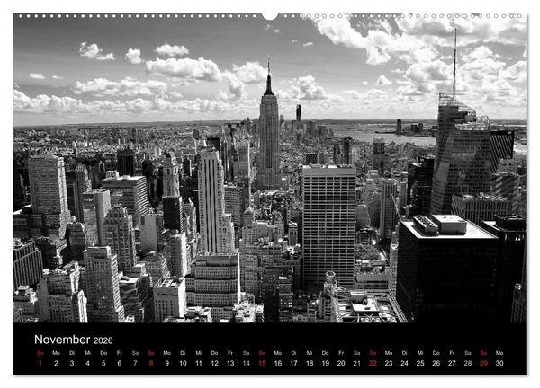 Produktbild: New York City (Wandkalender 2026 DIN A2 quer), CALVENDO Monatskalender