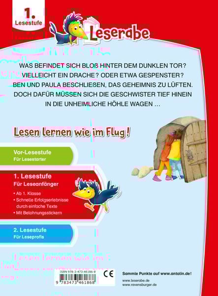 Produktbild: Leserabe 1. Lesestufe - DAS RÄTSEL DER DRACHENHÖHLE