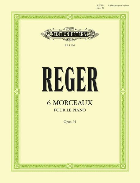 Produktbild: 6 Morceaux pour le piano Op.24