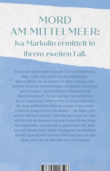 Produktbild: Commissaria Iva Markulin und Der kalte Sog des Meeres
