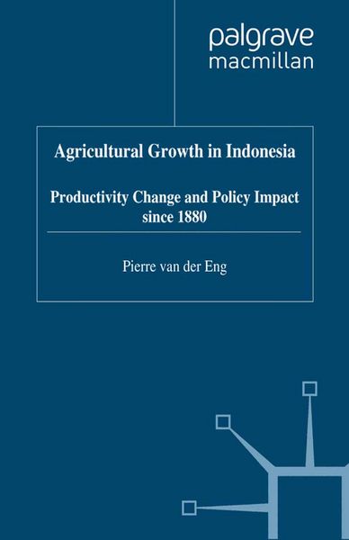 Produktbild: Agricultural Growth in Indonesia