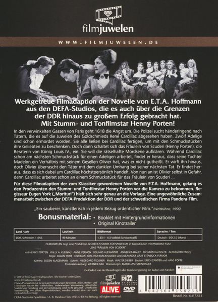Produktbild: Das Fr&auml;ulein von Scuderi