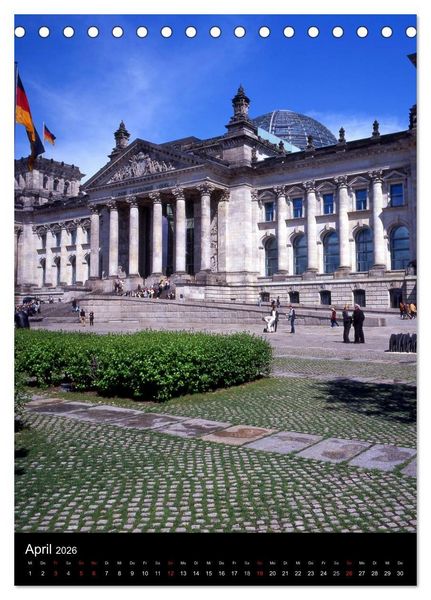 Produktbild: Weltstadt Berlin (Tischkalender 2026 DIN A5 hoch), CALVENDO Monatskalender