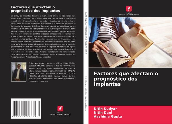 Produktbild: Factores que afectam o progn&oacute;stico dos implantes