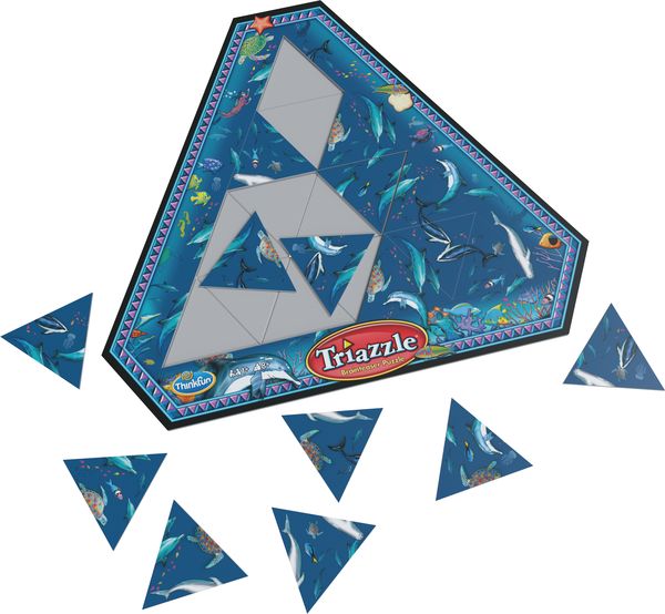 Puzzle Ravensburger Triazzle Delfine 7 Teile
