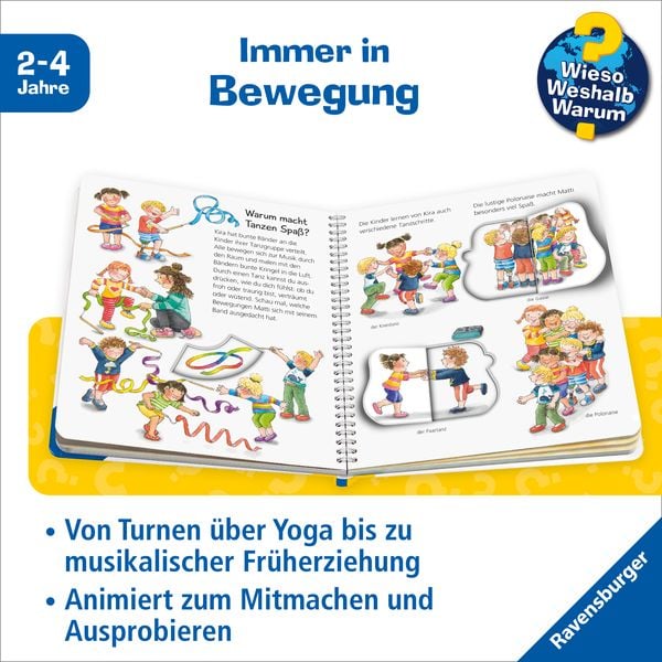 Wieso? Weshalb? Warum? junior, Band 71 - Turnen, tanzen, Musik machen