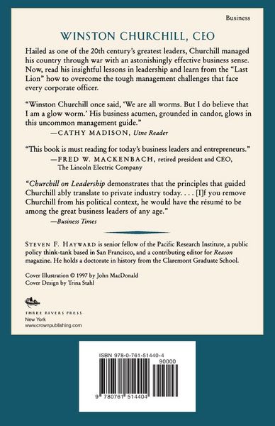 Produktbild: Churchill on Leadership