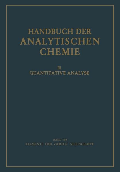 Produktbild: Elemente der Vierten Nebengruppe