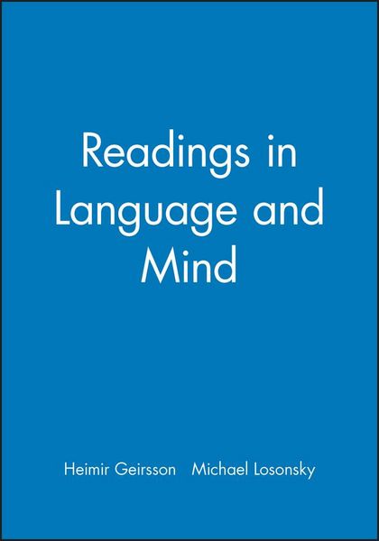 Produktbild: Readings in Language and Mind