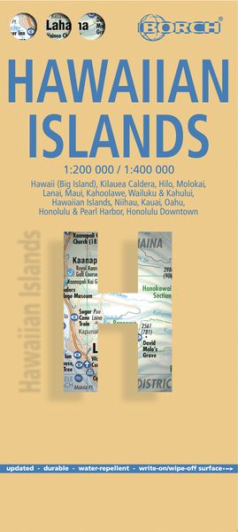 Produktbild: Hawaiian Islands 1 : 200 000 / 1 : 400 000