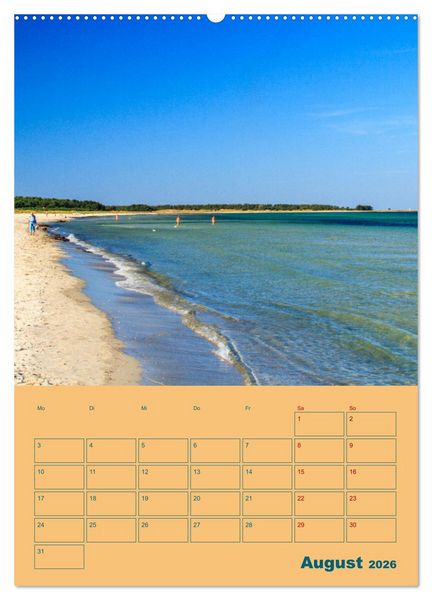 Produktbild: Fischland-Dar&szlig;-Zingst Terminplaner (Wandkalender 2026 DIN A2 hoch), CALVENDO Monatskalender