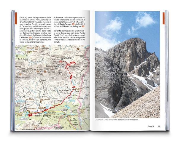 Produktbild: KOMPASS guida escursionistica Val di Fassa / Fassatal, 60 itinerari