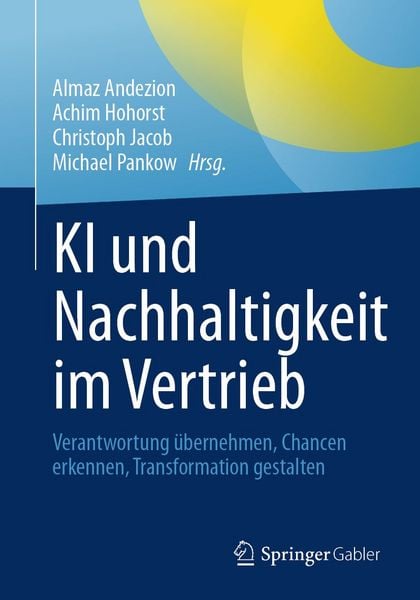 Produktbild: KI und Nachhaltigkeit im Vertrieb