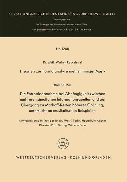 Produktbild: Theorien zur Formalanalyse mehrstimmiger Musik