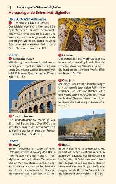 Produktbild: TRESCHER Reisef&uuml;hrer Istrien und Kvarner Bucht