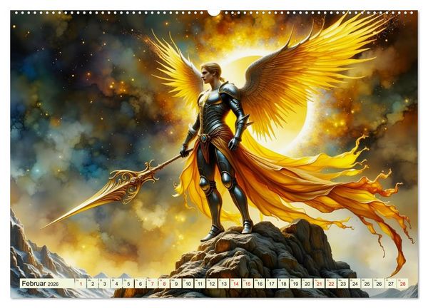 Produktbild: W&auml;chter der Berge (hochwertiger Premium Wandkalender 2026 DIN A2 quer), Kunstdruck in Hochglanz