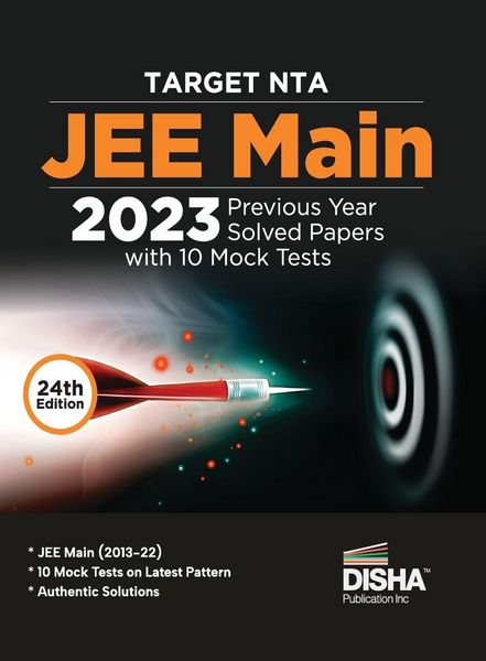Produktbild: TARGET NTA JEE Main 2023 - 10 Previous Year Solved Papers with 10 Mock Tests 24th Edition | Physics, Chemistry, Mathematics - PCM | Optional Questions | Numeric Value Questions NVQs | 100% Solutions