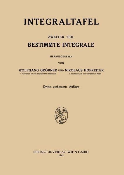 Produktbild: Integraltafel