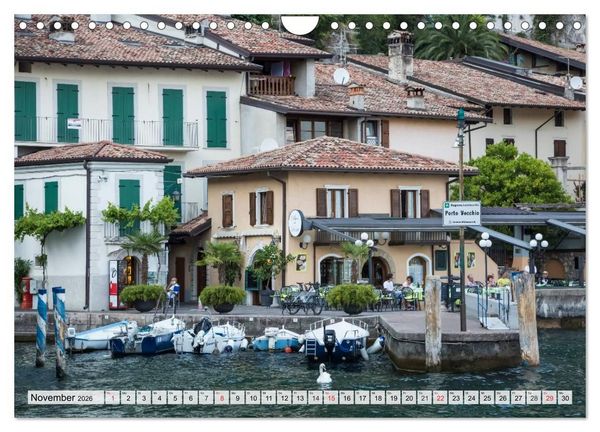 Produktbild: GARDASEE Idyllisches Limone sul Garda (Wandkalender 2026 DIN A4 quer), CALVENDO Monatskalender