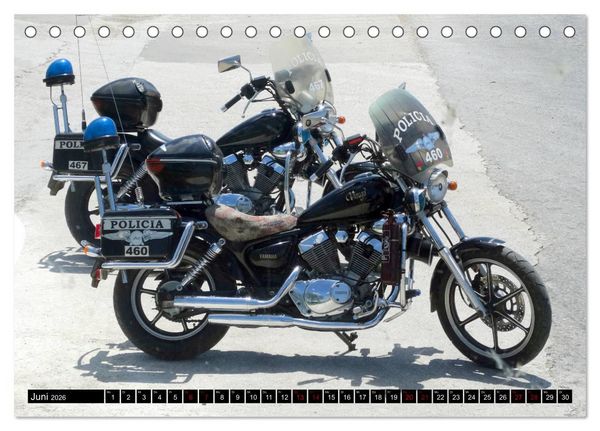 Produktbild: YAMAHA - Motorrad-Legenden (Tischkalender 2026 DIN A5 quer), CALVENDO Monatskalender
