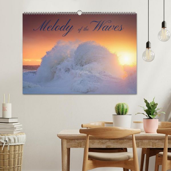Produktbild: Melody of the waves (Wall Calendar 2026 DIN A2 landscape), CALVENDO 12 Month Wall Calendar