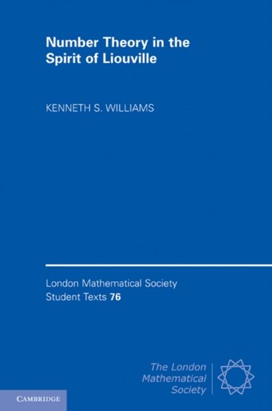 Produktbild: Number Theory in the Spirit of Liouville