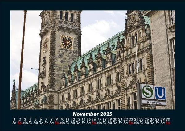 Produktbild: Hamburg 2025 Fotokalender DIN A5
