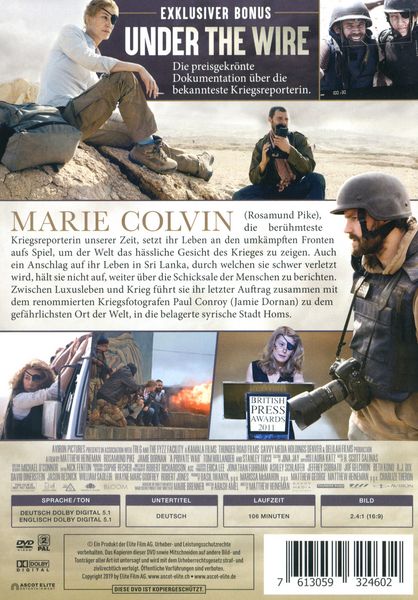 Produktbild: A Private War (+ Bonus-DVD)