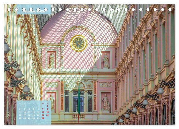 Produktbild: Zw&ouml;lf mal Europa (Tischkalender 2026 DIN A5 quer), CALVENDO Monatskalender
