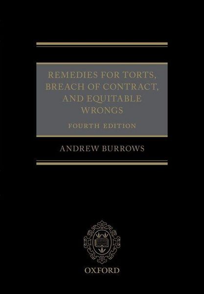 Produktbild: Remedies for Torts, Breach of Contract, and Equitable Wrongs