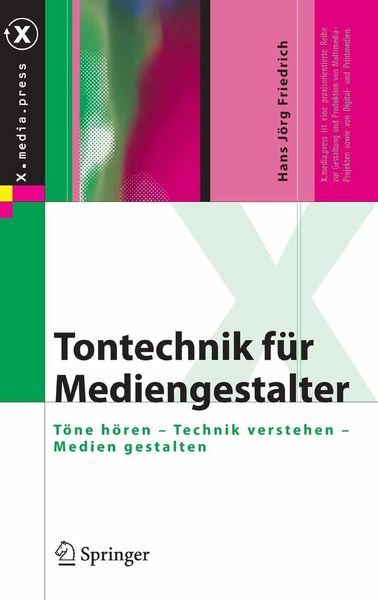 Produktbild: Tontechnik f&uuml;r Mediengestalter