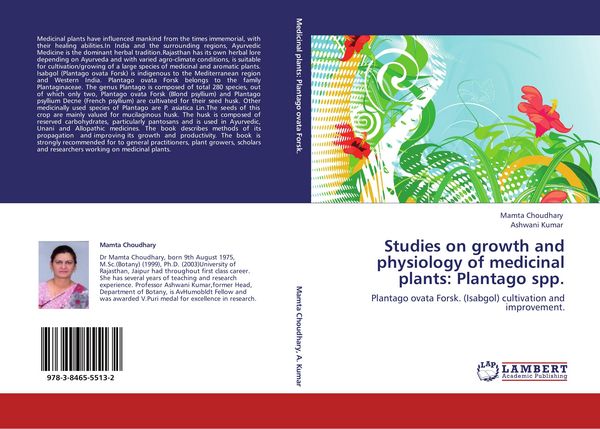 Produktbild: Studies on growth and physiology of medicinal plants: Plantago spp.