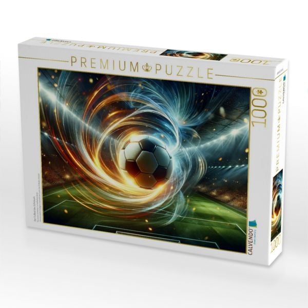 Produktbild: CALVENDO Puzzle Der Fu&szlig;ball des Schicksals | 1000 Teile Lege-Gr&ouml;&szlig;e 64x48cm Foto-Puzzle f&uuml;r gl&uuml;ckliche Stunden