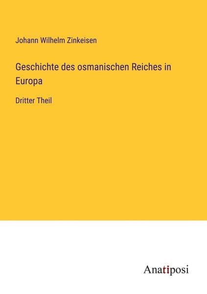 Produktbild: Geschichte des osmanischen Reiches in Europa