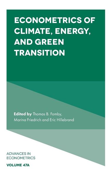 Produktbild: Econometrics of Climate, Energy, and Green Transition
