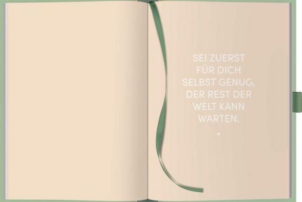 Produktbild: Self-care Tagebuch Mint